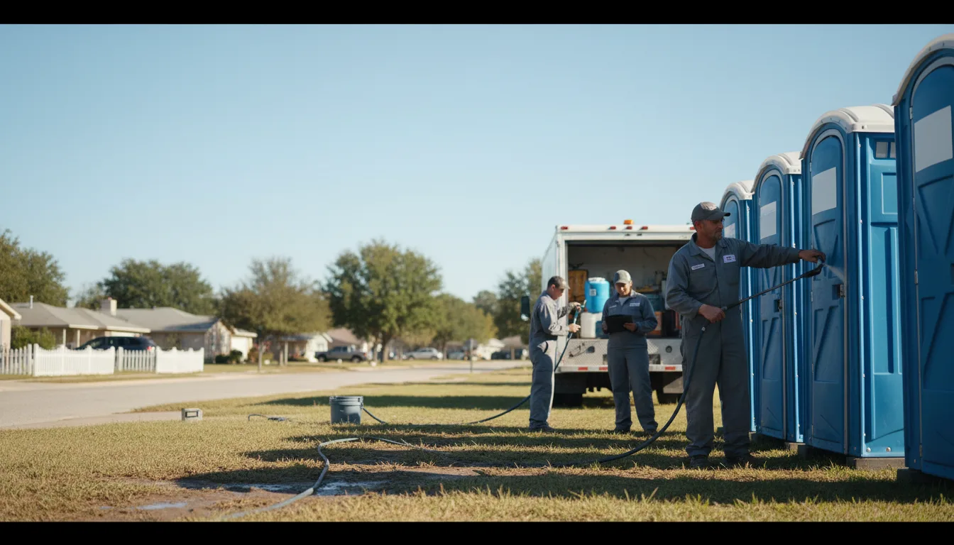 Long-Term Portable Toilet Rental in Horton, MI near me